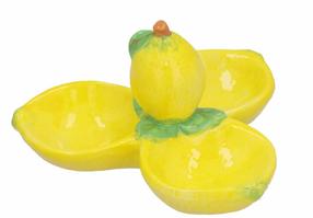 Serviravimo lėkštė Kitchen&GO Lemon, 14.5 cm x 8 cm, 14 cm, Geltona sp.