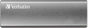 Внешний диск Verbatim Vx500, SSD, 240 GB, серебристый цв.