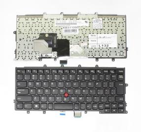 Nešiojamų kompiuterių klaviatūra Lenovo, juoda sp.