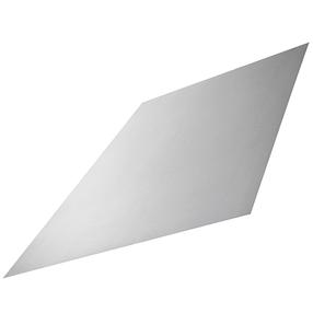 Лист Balex Metal ALZN, 20 см x 124 см, серебристый цв.