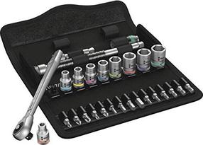 Instrumentu un galviņu komplekts Wera 8100 SA