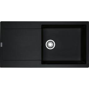 Virtuvinė plautuvė Franke Maris MRG 611-97/49, akmens masė, 97 cm x 50 cm x 19 cm, onyx sp.
