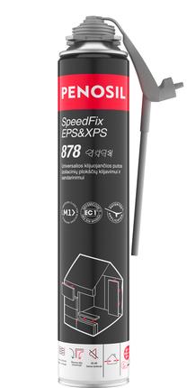 Klijuojančios putos apšiltinimo sistemų Penosil SpeedFix EPS & XPS 878, 0.750 l, pilka sp.