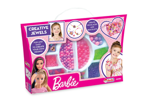 Набор для изготовления украшений Dede Barbie Creative Jewels, многоцветный