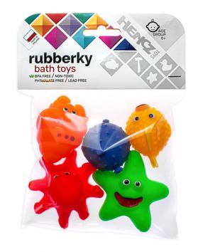 Rotaļu dzīvnieks Hencz Toys Bath Toys Sea Animals 836, daudzkrāsaina, 5 gab.