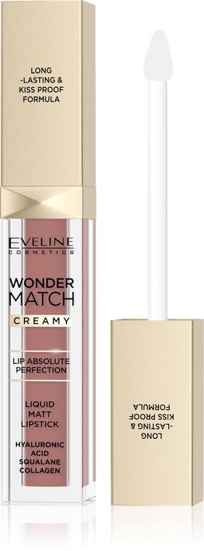 Huuleläige Eveline Wonder Match Creamy, 6.8 ml, dream nude v., 09
