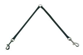 Suņu pavada Karlie Flamingo Coupling Piece, melna krās., 0.35 m x 12 mm