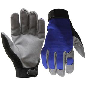 Töökindad Forte Tools GM48, täiskasvanutele, sinine v./hall v., 9/L