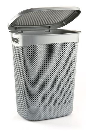 Ящик для белья Ucsan Plastik, 52 л, серый цв., 45 см x 37 см x 57 см