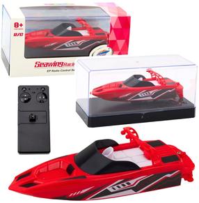  Rc valtis Lean Toys Seawing Racing, balta sp./raudona sp.