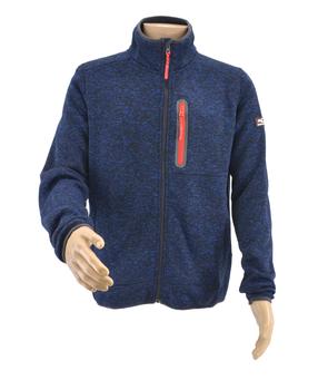 Darbinis švarkas vyrams AWTools Fleece AW02543, mėlyna sp., XL dydis