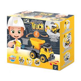 Rc automobilis Construction Truck, geltona sp.