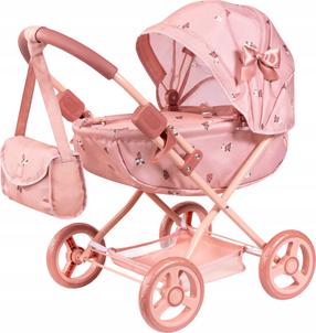 Коляска для кукол Bayer PramCosy 12726AA 27263, розовый цв.