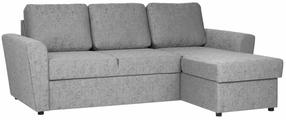 Kampinė sofa - lova Home4you Inga 15629, pilka sp., 160 x 217 cm x 88 cm