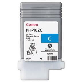 Картридж для струйного принтера Canon PFI-102C, синий цв.