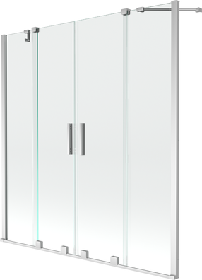 Vannas siena Mexen Velar Duo II, 140 cm x 150 cm, hroma krās./rūdītais