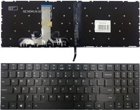 Nešiojamų kompiuterių klaviatūra Lenovo KB313716, Anglų (US), juoda, belaidė