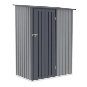 Садовые сараи Kent, 89 см x 143 см x 186 см, серый цв.