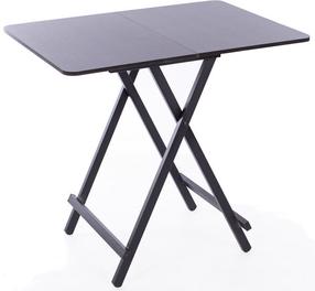 Stalas išskleidžiamas Happygame GUA-1, juodas, 73 cm x 60 cm x 80 cm