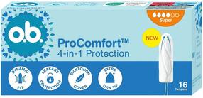 Гигиенические тампоны O.B. ProComfort 4in1, Super, 16 шт.