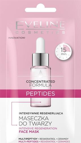 Veido kaukė Eveline Skin Formula Peptides, 8 ml
