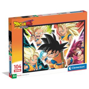 Dėlionė Clementoni Super Dragon Ball Daima 25096, 33.5 cm x 48.5 cm, 104 vnt., įvairių spalvų