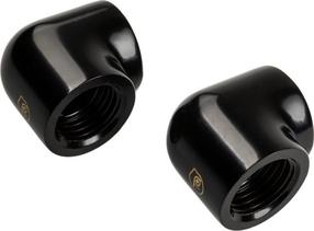 Jungtis BitsPower TA-90DIA-GB, juoda