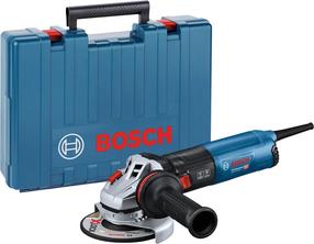 Электрическая углошлифовальная машина Bosch GWS 14-125 S 06017D0101, без щеток, 1400 Вт