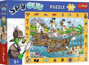 Dėlionė Trefl Spy Guy Pirate Ship, 34 cm x 48 cm, 100 vnt., įvairių spalvų