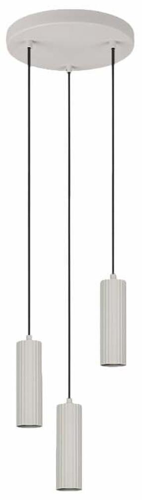 Šviestuvas lubų Trio Soka, GU10, 3 x 10 W, pilka sp. / pilka sp.