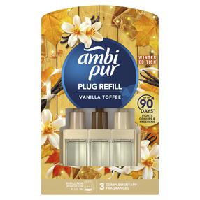 Elektrinio oro gaiviklio papildymas Ambi Pur Vanilla Toffee, 0.02 l