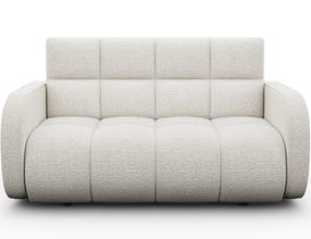 Sofa-lova Deverio, balta sp., 154 x 103 cm x 83 cm