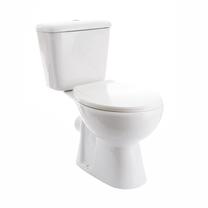 Unitazas, pastatomas Thema Lux PO121-P2B, su dangčiu, 357 mm x 665 mm