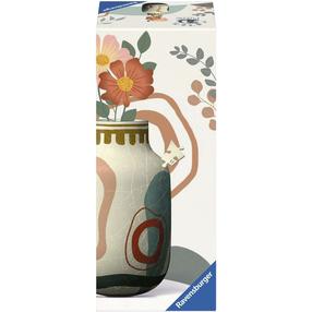 3D dėlionė Ravensburger Vase Abstract, 11.2 cm x 11.2 cm, 162 vnt., įvairių spalvų