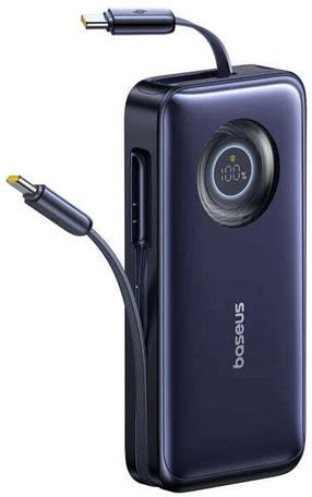 Lādētājs-akumulators (Power bank) Baseus EnerCore CR11, 20000 mAh, 100 W, melna krās.