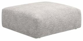 Pufas Cosmopolitan Design Matera Eden 17, sidabro sp., 80 cm x 100 cm x 36 cm
