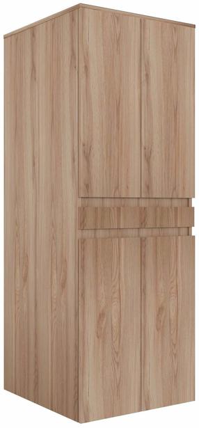 Spintelė skalbimo mašinai Kalune Design Neve 70-015, ąžuolo medienos imitacija sp., 73 cm x 70 cm x 193 cm