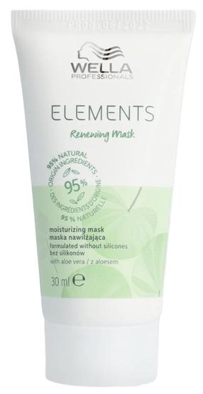 Matu maska Wella Professionals Elements Renewing, 30 ml