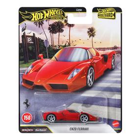 Žaislinis automobilis Mattel Hot Wheels Premium Boulevard Enzo Ferrari JHW22, 1:64, raudona sp.