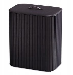 Skalbinių dėžė Joseph Joseph Tota Twin Luxe, 90 l, juoda sp., 60.8 cm x 40.6 cm x 73.5 cm