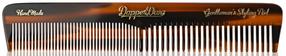 Matu ķemme Dapper Dan Hand Made Styling Comb, 170 mm, brūna krās.