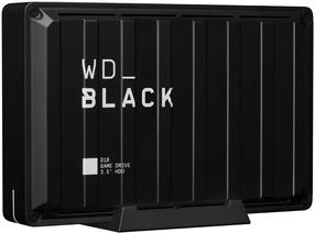 Cietais disks Western Digital D10 Game Drive, HDD, 8 TB, melna krās.