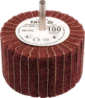 Lameļu slīpcilindrs Yato YT-83398, 80 mm