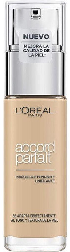 Skystas makiažo pagrindas L’Oréal Paris Accord Parfait, 1.5n linen, 30 ml
