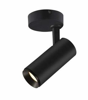 Valgusti lagi SLV Numinos Spot Phase S 1004108, LED, 3000 °K, 1 x 8 W, must v. / must v., 6.5 x 16.2 cm
