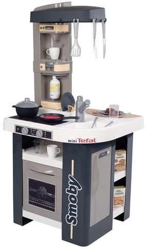 Kahjustatud pakendiga toode. Mänguköök Smoby Studio Kitchen Tefal, valge v./hall v.