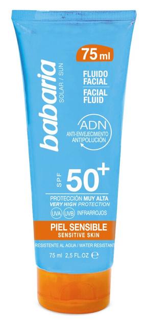 Losjonas įdegio priežiūrai Babaria Sun SPF50, 75 ml