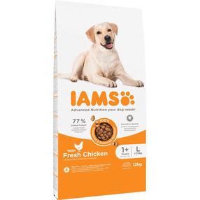Sausas šunų maistas IAMS Vitality, vištiena, 12 kg