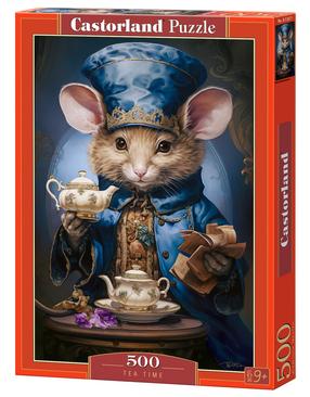 Pusle Castorland Tea Time 53971, 47 cm x 33 cm, 500 tk, mitmevärviline