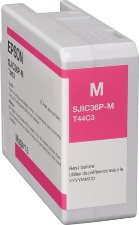 Tinte Epson SJIC36P(M), rozā "magenta" krās., 80 ml